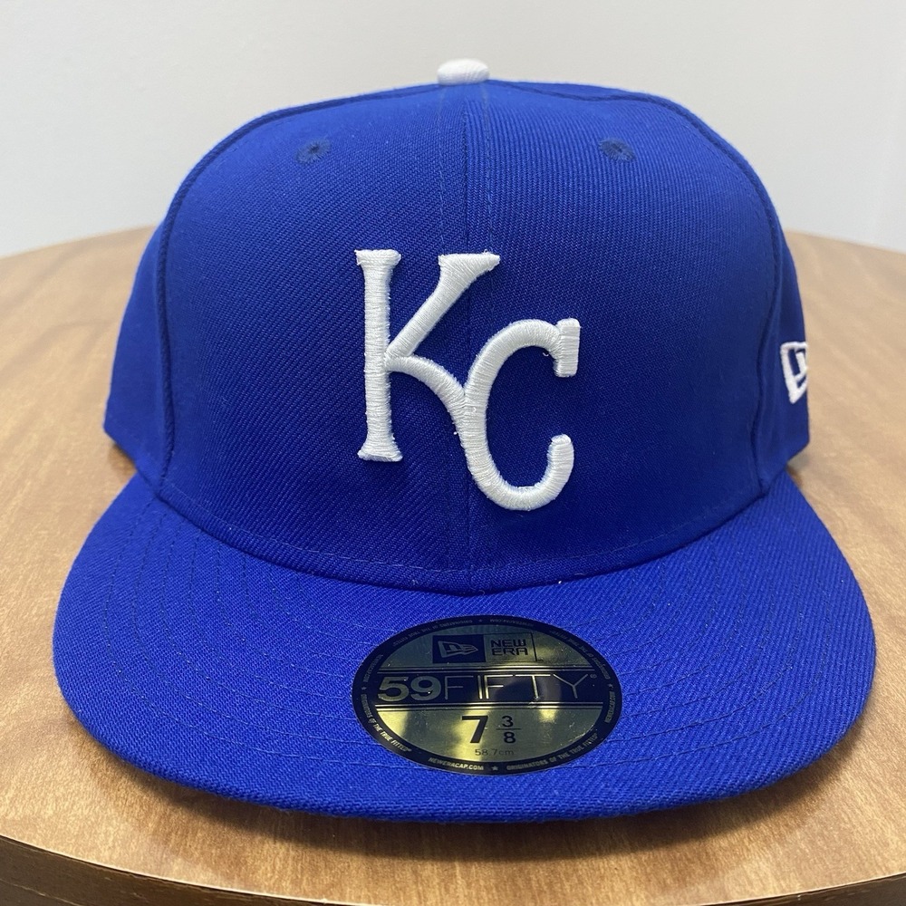 Kansas City Royals 7 3/8 New Era Authentic On-Field 59FIFTY Fitted Hat cap MLB
